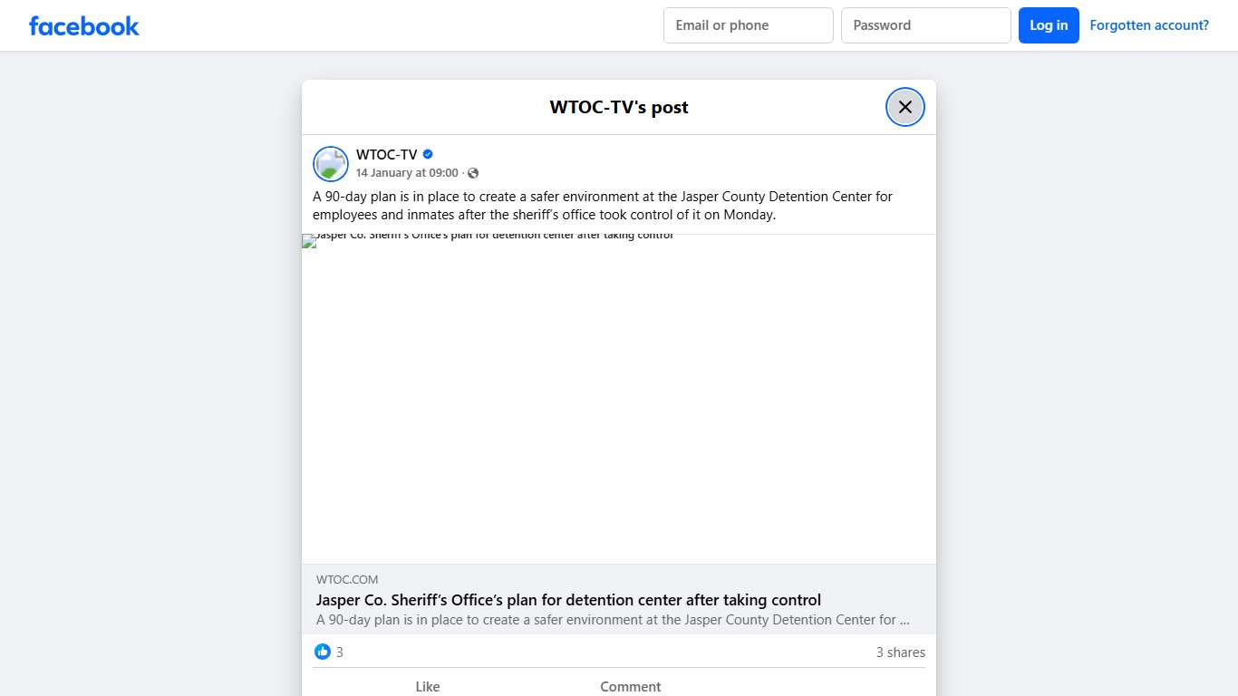 WTOC-TV - A 90-day plan is in place to create a safer... Facebook